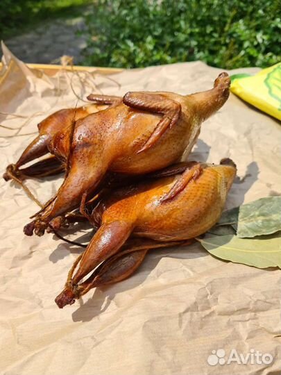 Копченые перепела