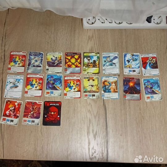 Карточки lego ninjago