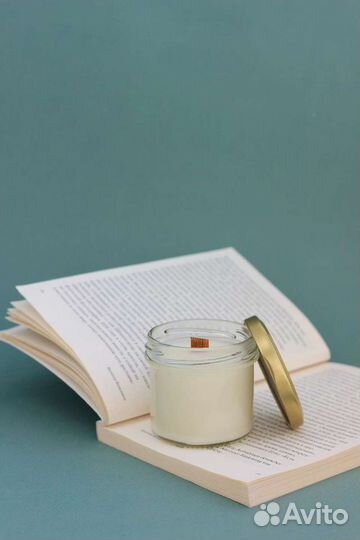 Соевая экологичная свеча