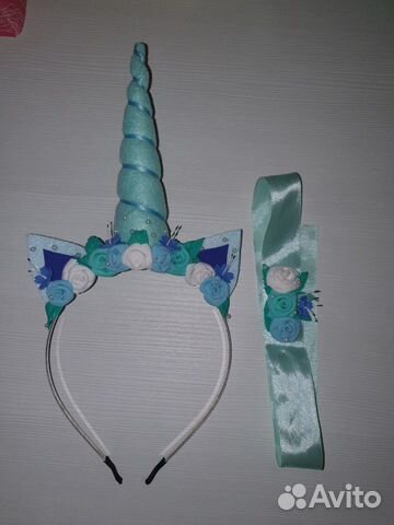 Ободок и повязка на руку 