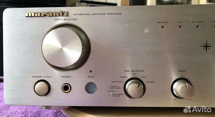 Marantz PM-6100SA ver.2, усилитель, пульт, Япония