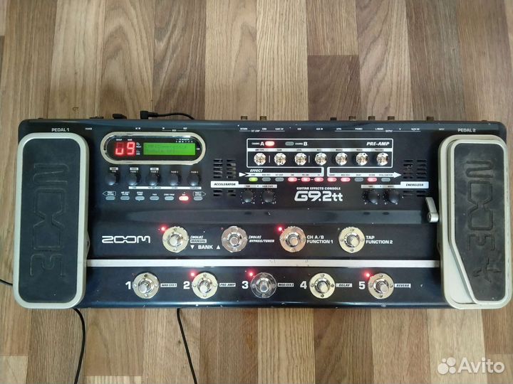 Гитарный процессор zoom g9.2tt