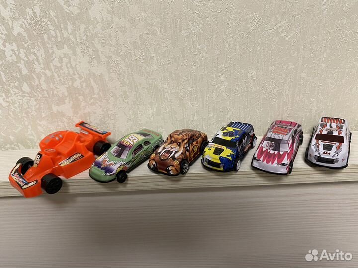 Машинки детские металл и пластик