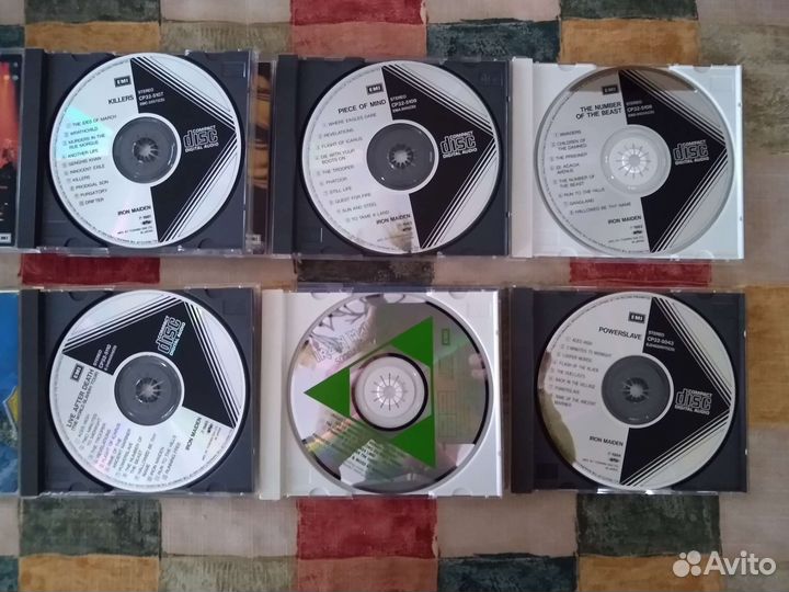 Iron Maiden Japan CD 1 пресс