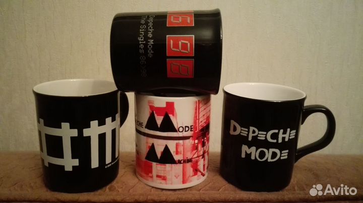 Набор коллекционных кружек Depeche Mode