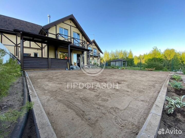 Спортивный рулонный газон 