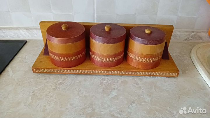 Набор банок для специй