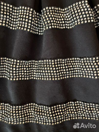 Черное женское платье 42