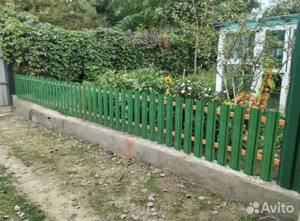 Штакетник пластик Пэт от производителя 10x120
