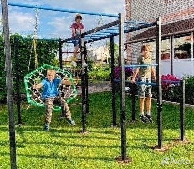 Спортивный комплекс воркаут для двора и дачи