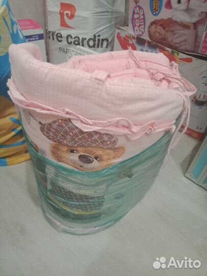 Бортики в детскую кроватку