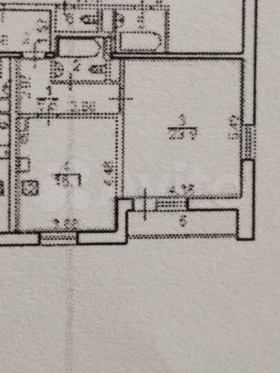 1-к. квартира, 48,7 м², 1/2 эт.