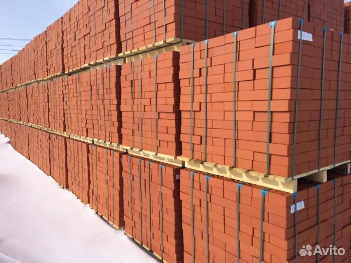 Кирпич красный