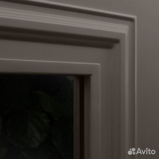 Дверь стальная Тундра с окном терморазрыв