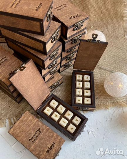 Кубики генератор паролей из дерева