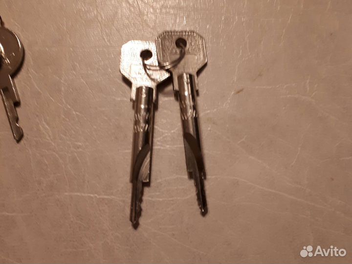 Личинка замка и ключи