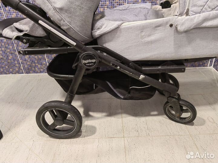 Коляска двойная для погодок, peg perego