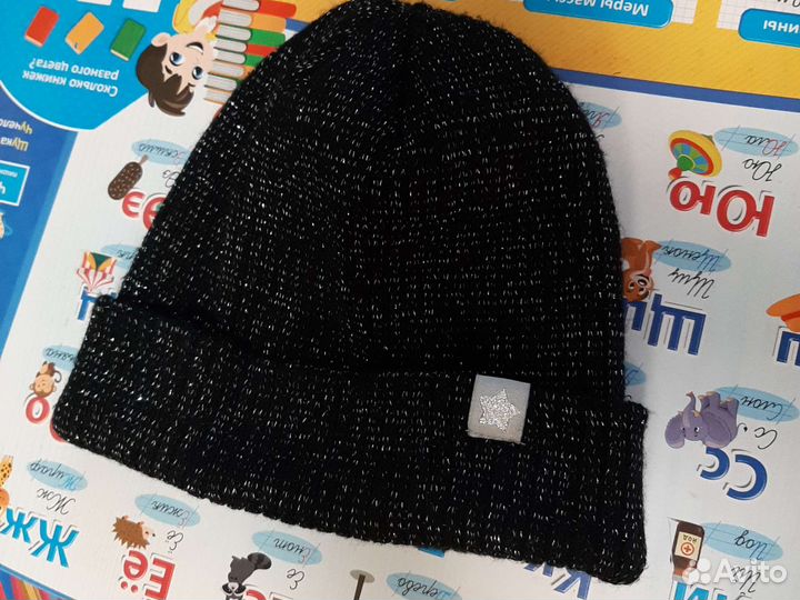 Шапка детская черная