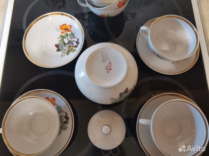 Чайный сервиз СССР Дулево