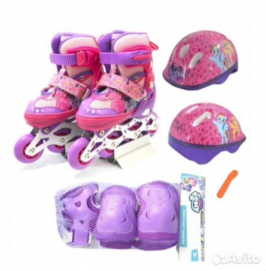 Коньки фигурные и роликовые раздвижные