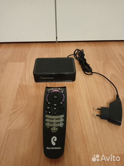 Тв приставка Ростелеком iptv-hd mini + пульт д/у