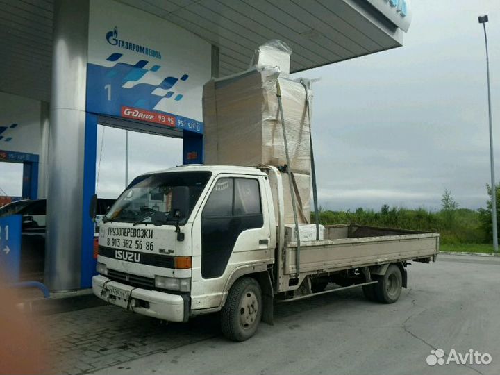 Грузоперевозки. 3х-тонник бортовой 6 метров