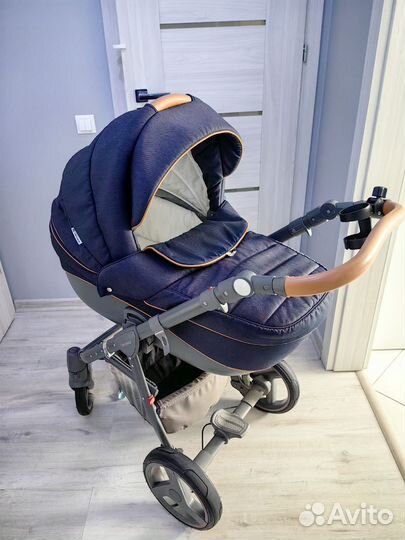 Коляска 3 в 1 adamex б/у