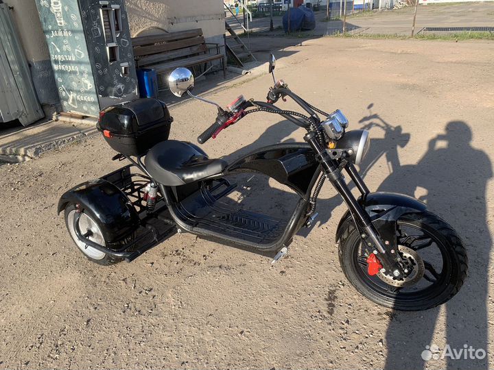 Электротрицикл White Siberia Pro Trike 6000 W