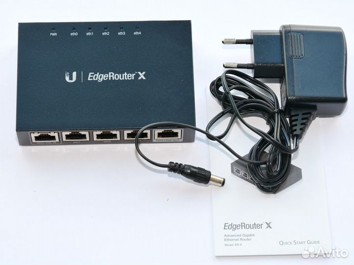 Ubiquiti EdgeRouter X ER-X коммутатор 1000 мбит/с