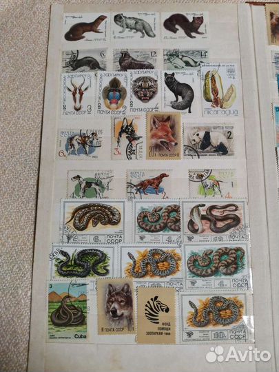 Коллекция марок СССР