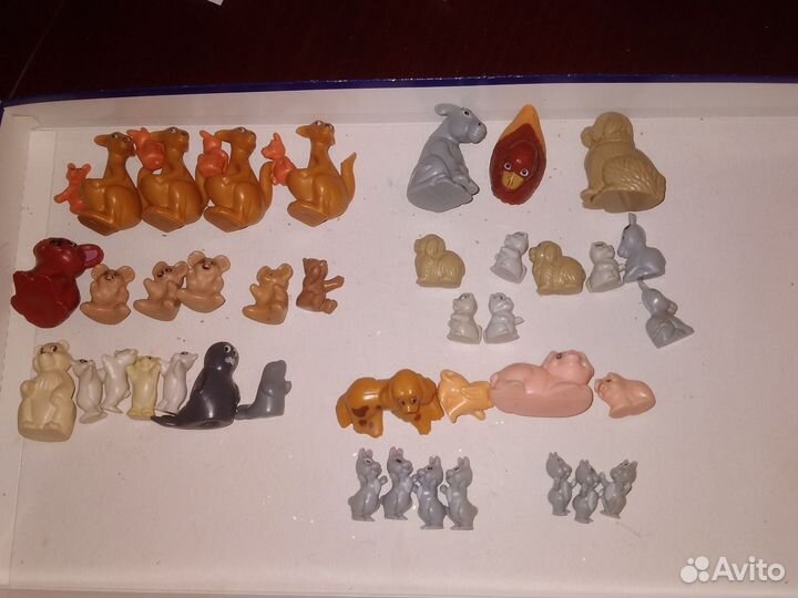 Животные с детьми 90-е Киндер