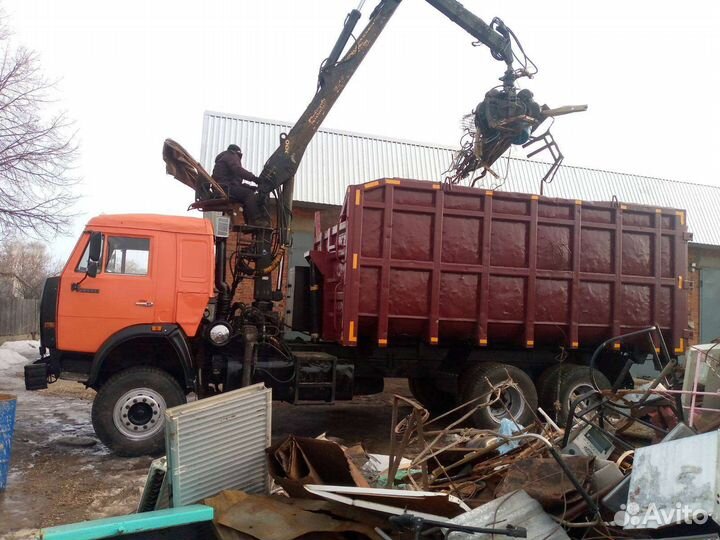 Приём лома черных и цветных металлов