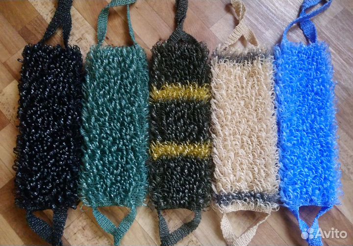 Мужская мочалка