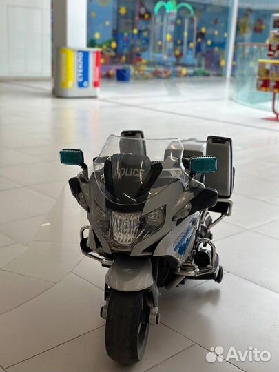 Детский мотобайк BMW R1200RT-P Police белый