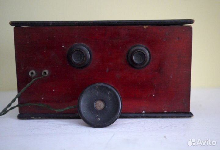 Радиоприемник старинный, 20-е годы