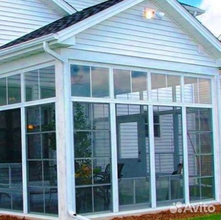 Пластиковые окна. Остекление частных домов