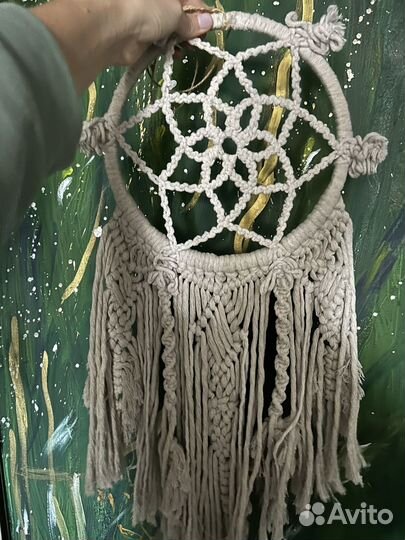 Ловец снов макраме