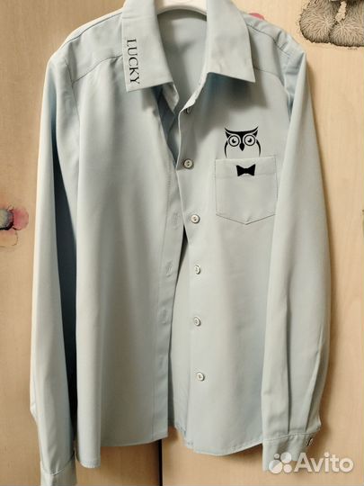 Блузка школьная р. 128 для девочки