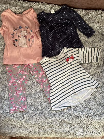 Вещи пакетом на девочку