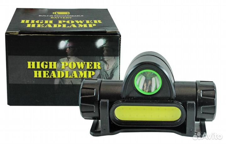 Фонарь головной налобный магнит; 50863