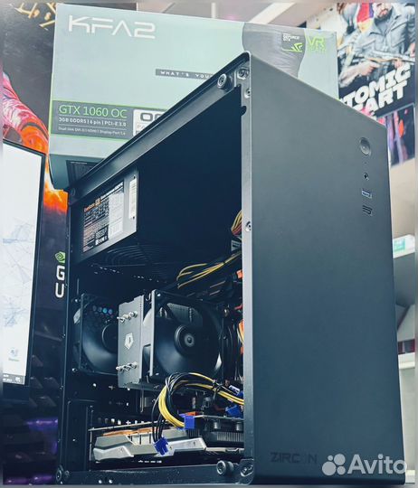 Пк Intel Xeon E5-2680 v4/16GB/SSD500GB/GTX1060