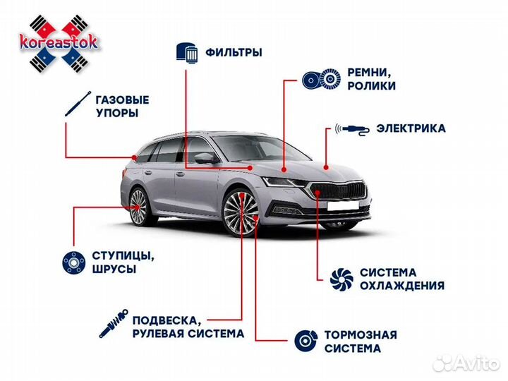Амортизатор передний масло R без ABS Matiz