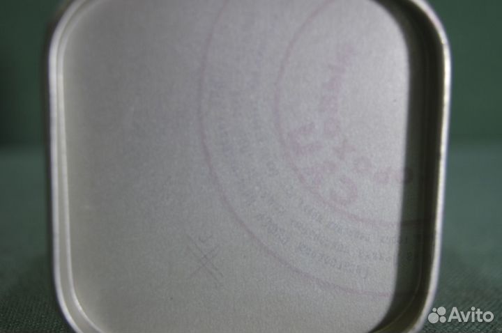 Банка жестяная 