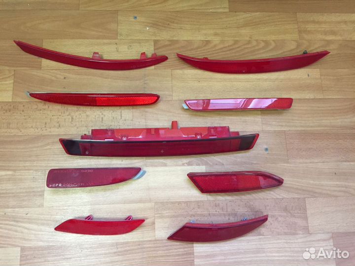 Катафот заднего бампера Киа Тойота Мазда Хендай