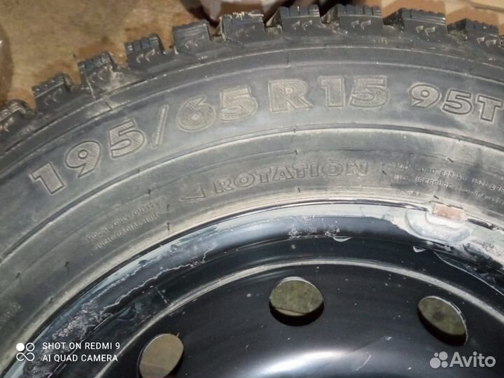 Зимние колеса r15 на Весту