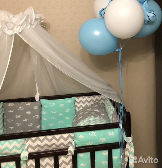 Бортики в кроватку