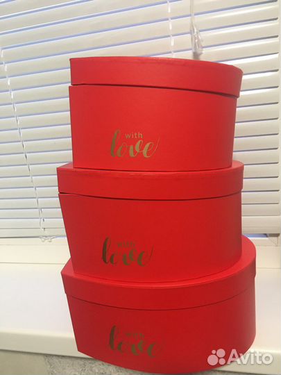 Коробки для подарков в виде сердца