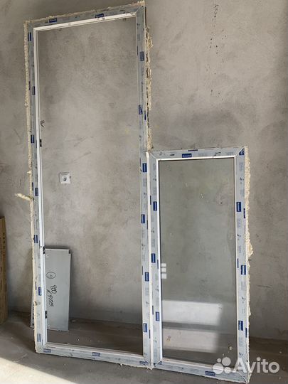 Балконный блок с дверью