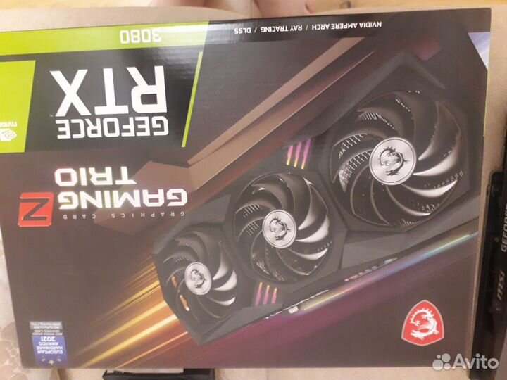 Видеокарта rtx 3080