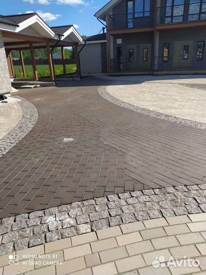 Укладка тротуарной плитки